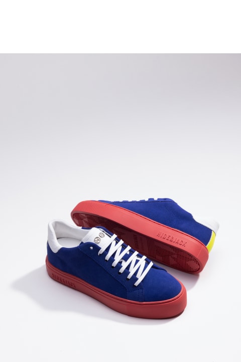ウィメンズ新着アイテム Hide&Jack Low Top Sneaker - Essence Oil Azure Red