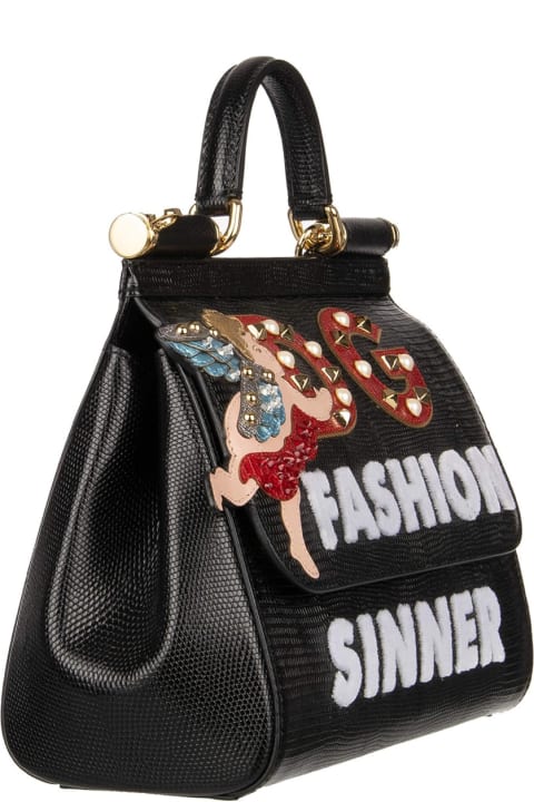 Fashion for Women Dolce & Gabbana Fashion Sinner Angel Sicily Bag