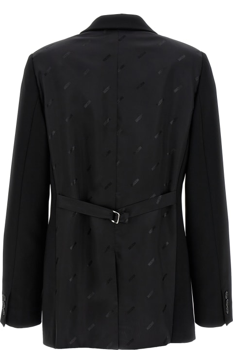 Moschino for Kids Moschino Single-breasted Martingale Blazer