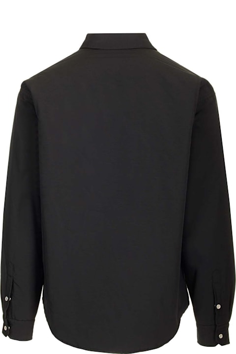 Purple Brand Coats & Jackets for Men Purple Brand Black Overshirt