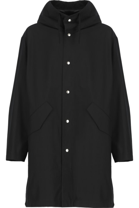 Jil Sander Coats & Jackets for Men Jil Sander Parka With Logo