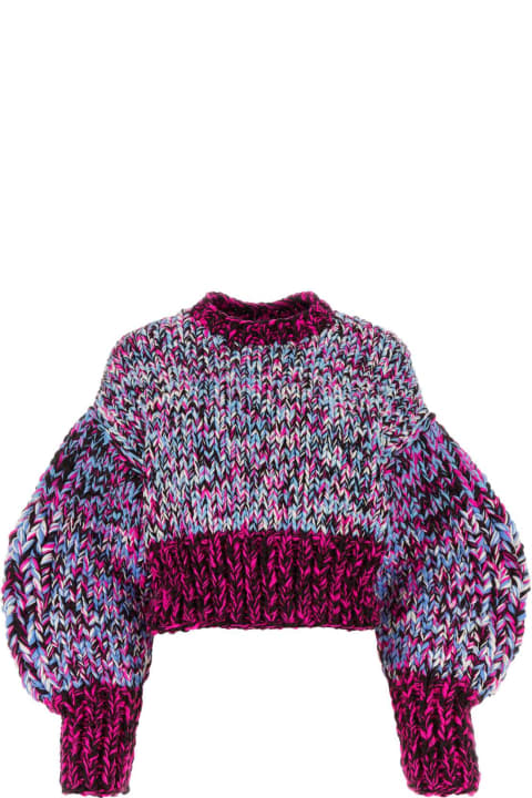 Loewe Sweaters for Women Loewe Multicolor Wool Sweater