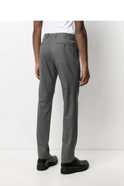 メンズ新着アイテム Incotex Grey Virgin Wool Slim-fit Tailored Trousers