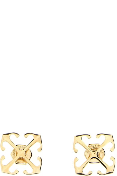 Off-White Earrings for Women Off-White Logo Engraved Earrings