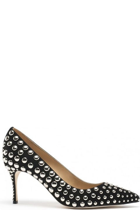 Homeware Sergio Rossi Godiva 075 Studs Leather Pumps