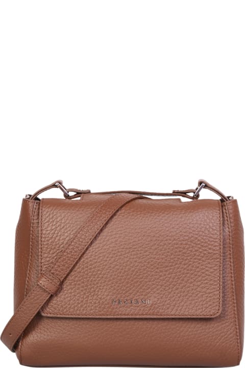 Orciani Shoulder Bags for Women Orciani Brown Sveva Soft Bag