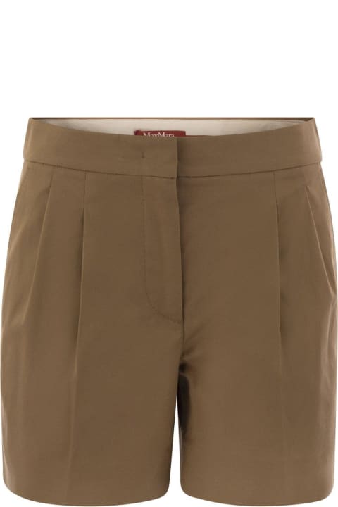 Pants & Shorts for Women Max Mara Studio High Waist Shorts