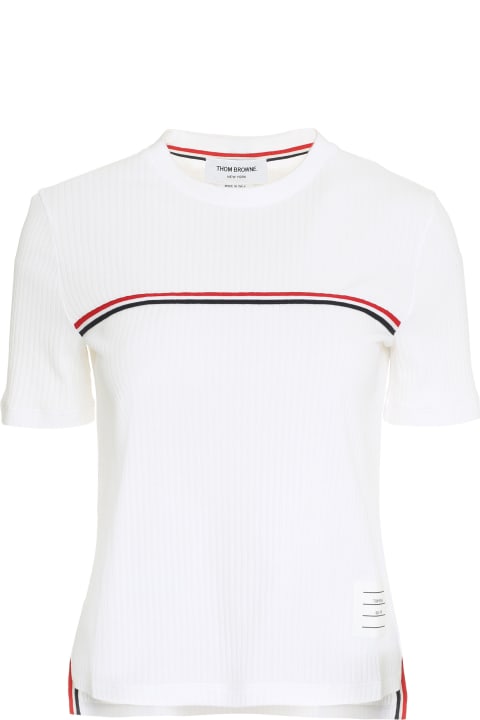 Homeware Thom Browne Cotton Knit T-shirt