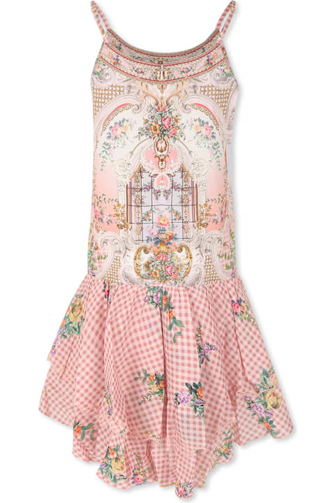 Camilla for Women Camilla Pink Dress For Girl With Floral Print