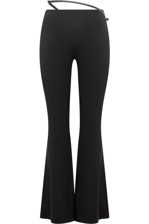 Pants & Shorts for Women Courrèges Crepe Jersey Trousers