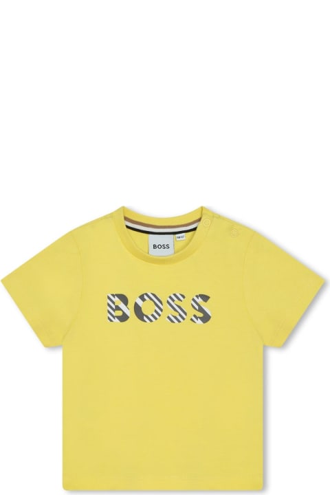 ベビーボーイズ トップス Hugo Boss T-shirt With Print