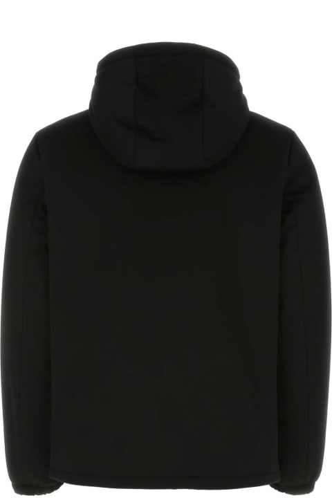 Coats & Jackets for Men Prada Black Cashmere Jacket