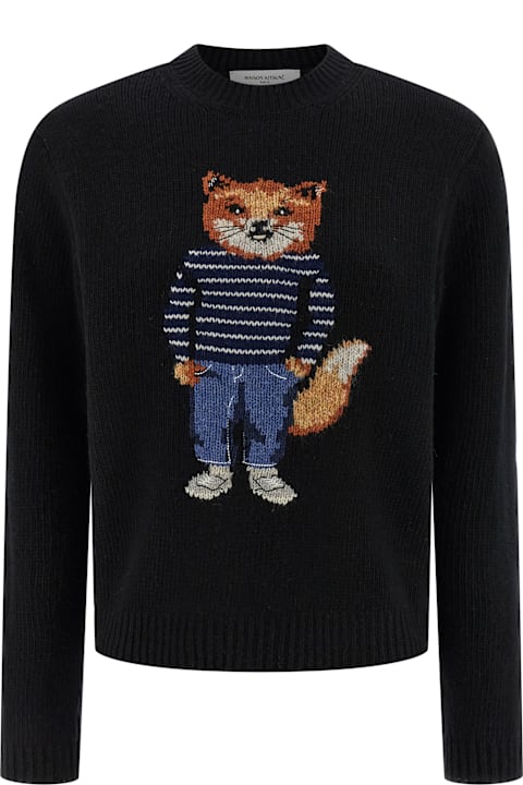 Maison Kitsuné for Kids Maison Kitsuné 'dressed Fox' Sweater