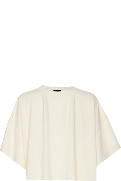 Chloé Topwear for Women Chloé Logo Crop T-shirt