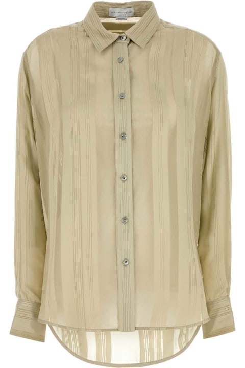 Stella McCartney for Women Stella McCartney Khaki Silk Shirt