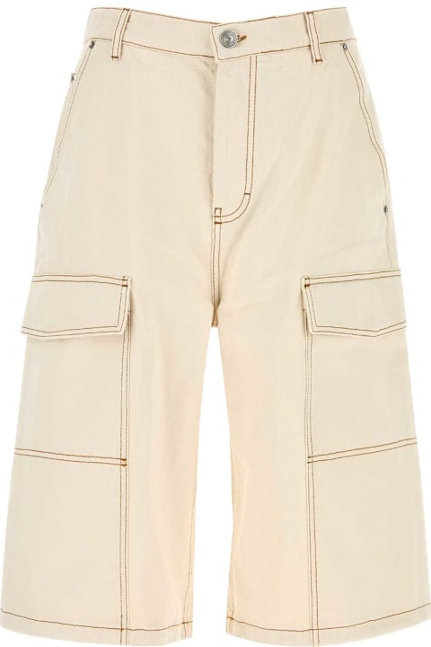 Ami Alexandre Mattiussi for Kids Ami Alexandre Mattiussi Sand Denim Bermuda Shorts