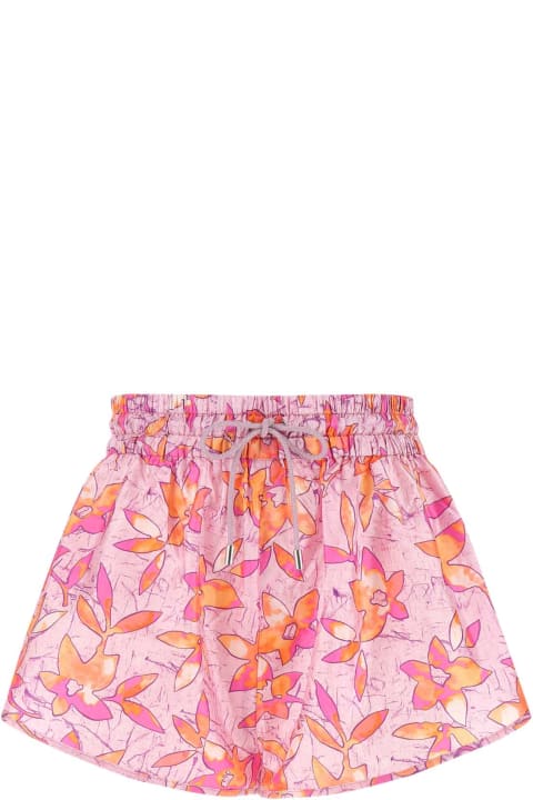 Isabel Marant Pants & Shorts for Women Isabel Marant Printed Nylon Blend Lysmee Shorts