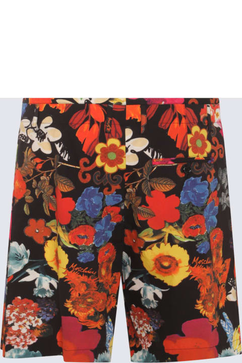 メンズ Moschinoのボトムス Moschino Multicolour Flower Shorts