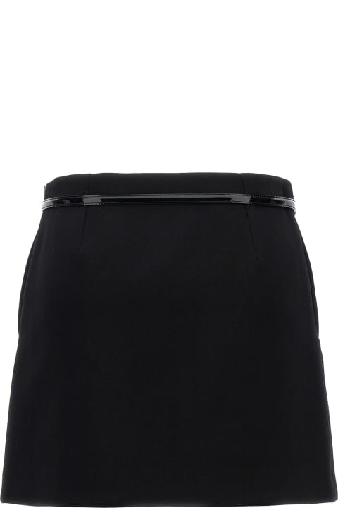 Fashion for Women Gucci Clamp Belt Mini Skirt