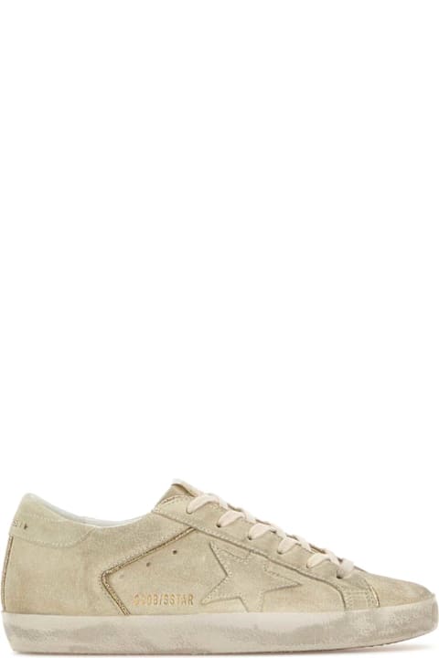 Fashion for Kids Golden Goose Sand Suede Superstar Sneakers