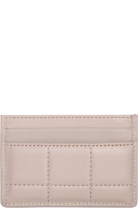 Accessories for Women Dsquared2 Logo-plaque Quilted Card Holder