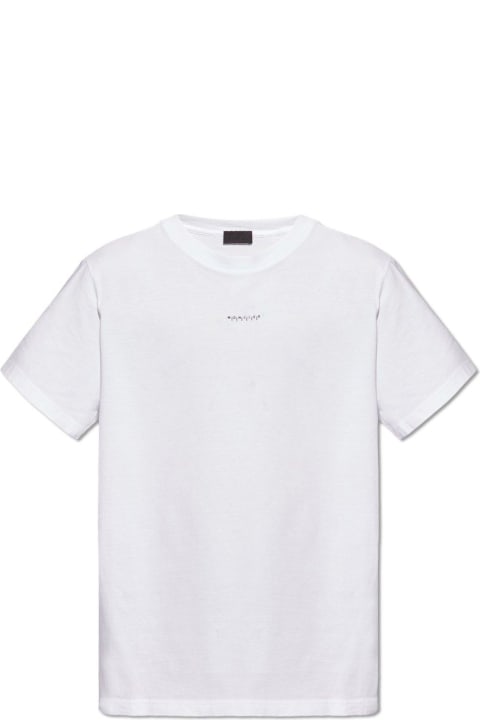 Topwear for Men Moncler Logo Printed Crewneck T-shirt