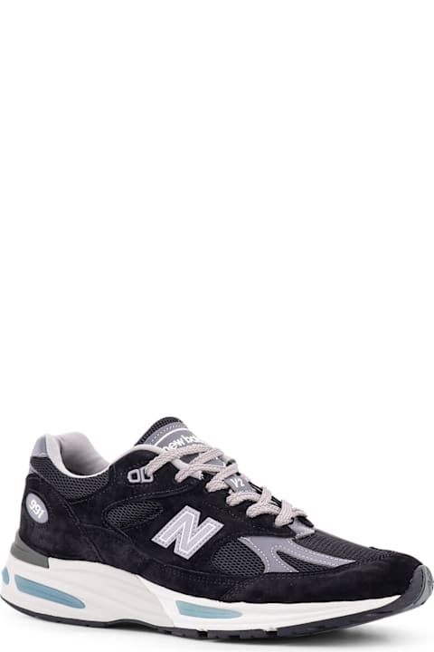 Homeware New Balance Suede And Leather Sneakers