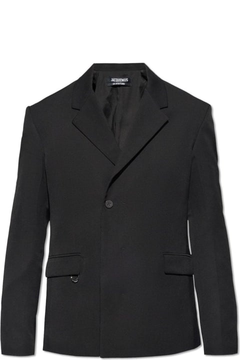 Jacquemus Coats & Jackets for Men Jacquemus Single Breasted Sleeved Blazer