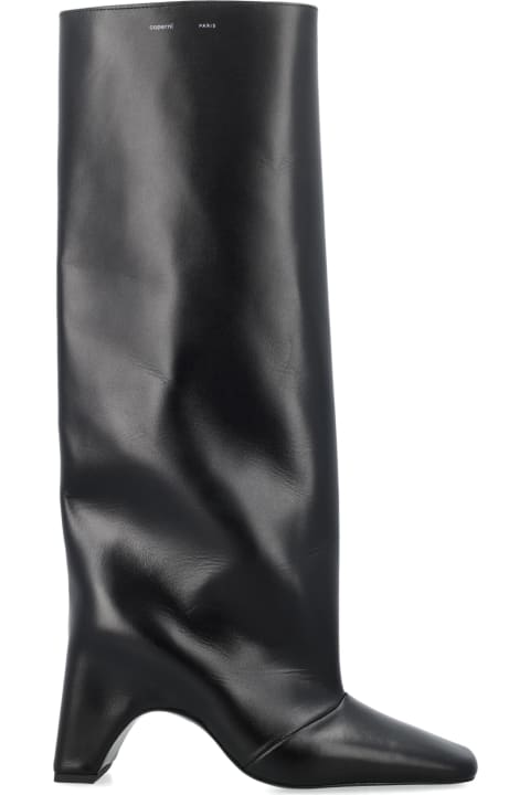 Coperni Bridge Leather Knee-high Boot