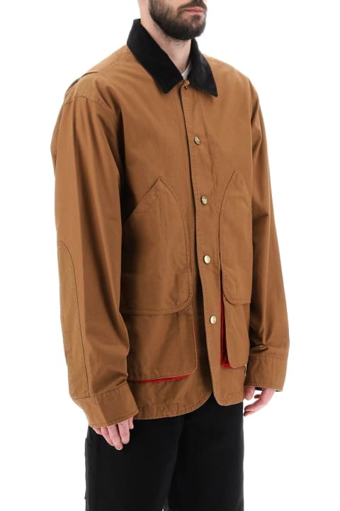 Carhartt Clothing for Men Carhartt 'heston' Cotton Shirt Jacket