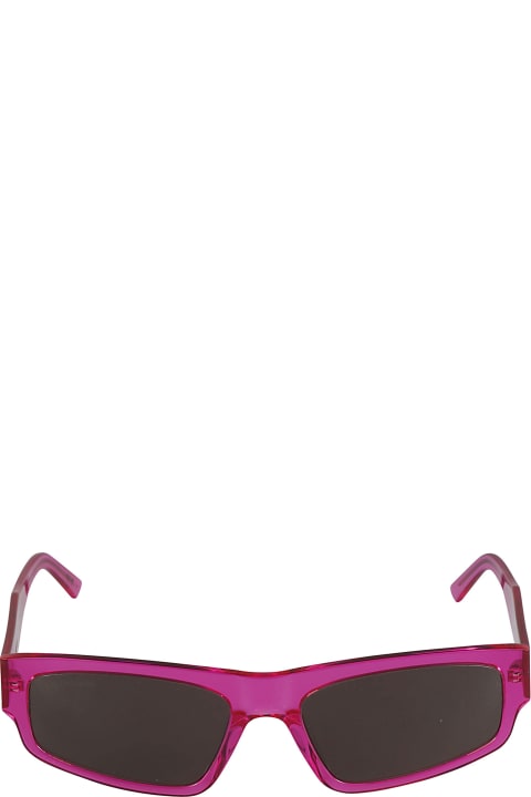 Balenciaga Eyewear Eyewear for Men Balenciaga Eyewear Logo Sided Rectangular Lens Sunglasses