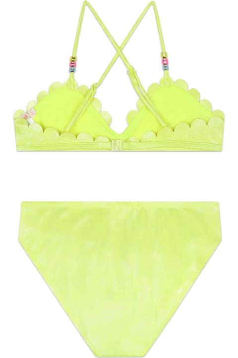 Swimwear for Girls Billieblush Costume Bikini Giallo