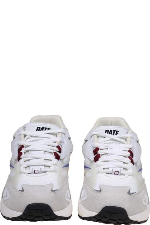 ウィメンズ D.A.T.E.のスニーカー D.A.T.E. Sn23 Sneakers In White Mesh And Leather