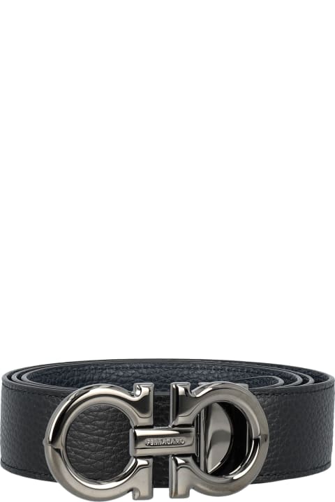 Belts for Men Ferragamo Reversible And Adjustable Gancini Belt