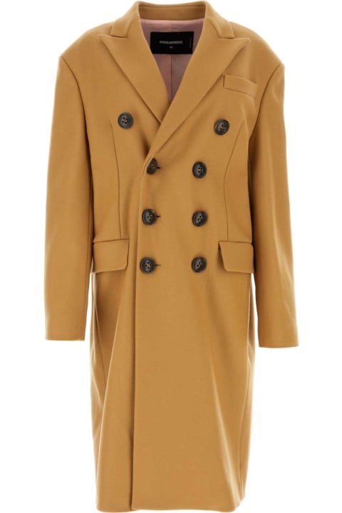 Dsquared2 Coats & Jackets for Women Dsquared2 Wool Blend Oversize Deana Coat