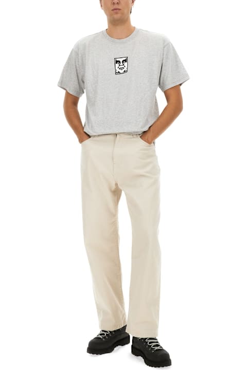 أدوات منزلية Obey T-shirt With Logo