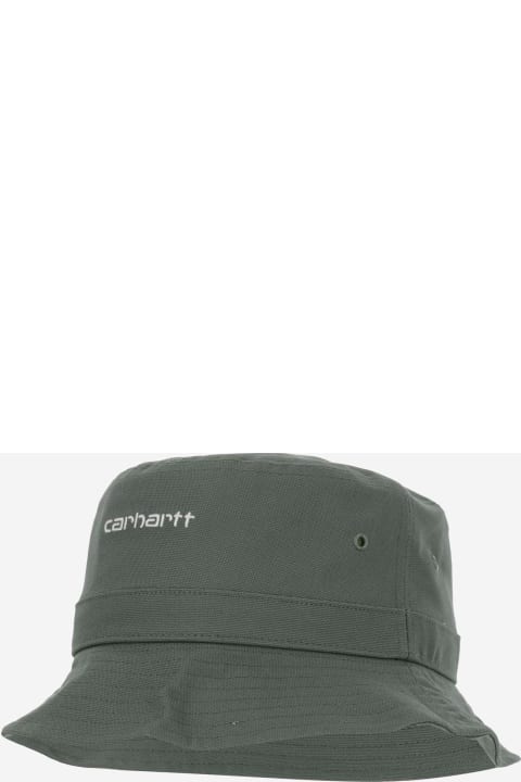 Carhartt Hats for Men Carhartt Canvas Bucket Hat With Logo