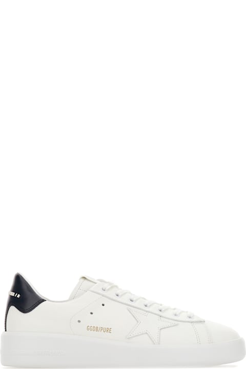 Homeware Golden Goose White Leather Pure Star Sneakers