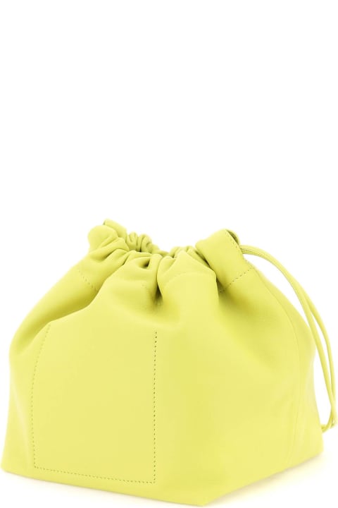Jil Sander for Women Jil Sander Yellow Leather Bag