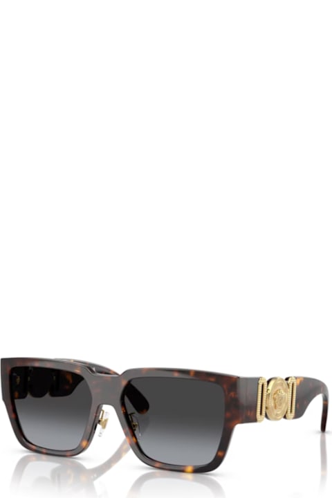 Versace Eyewear for Kids Versace Eyewear Versace 0ve4483d Medusa Biggie 108/8g Havana Sunglasses