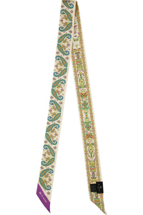 Scarves & Wraps for Women Etro Paisleyna In Printed Silk Twill