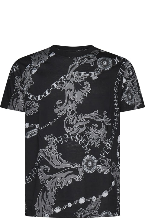 Versace Jeans Couture Topwear for Men Versace Jeans Couture Chain Couture T-shirt