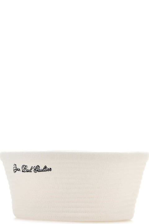 Jean Paul Gaultier Accessories for Women Jean Paul Gaultier White Cotton Bucket Hat