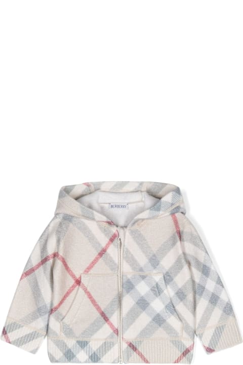 Burberry Topwear for Baby Boys Burberry Burberry Kids Sweaters Beige