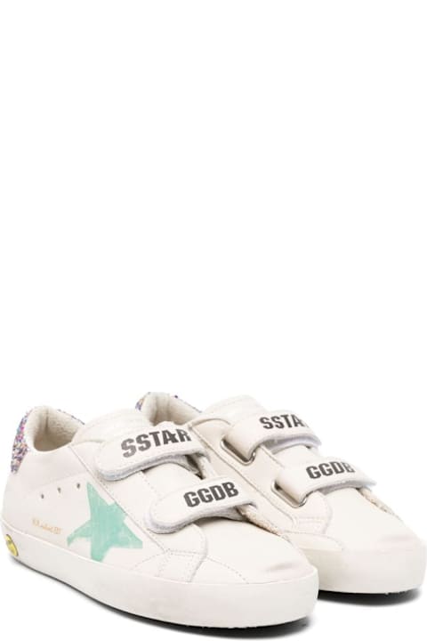 Golden Goose Shoes for Boys Golden Goose White/multicolor Sneakers Unisex