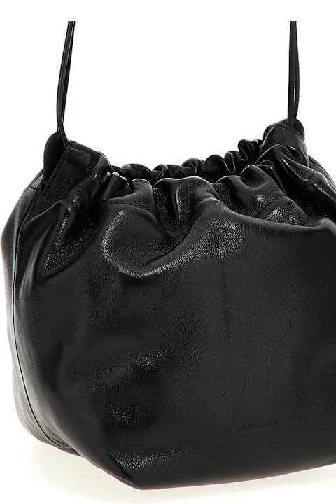Jil Sander ☆ DUMPLING MINI [正規品/関税込] Jil Sander Dumpling Small Leather Crossbody Bag - Bergdorf