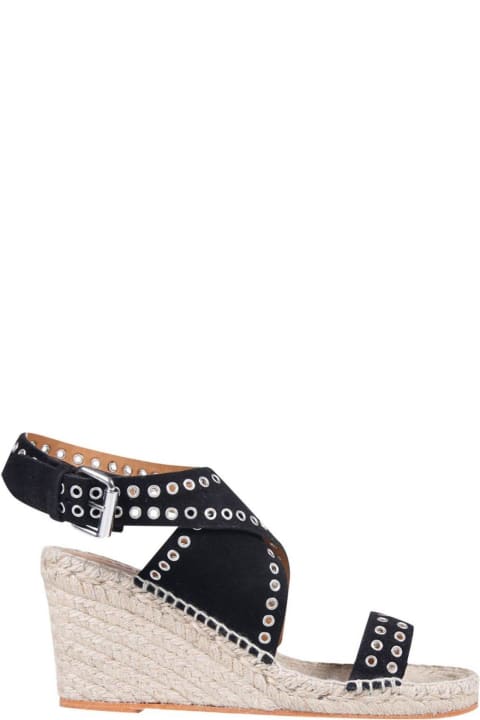 Isabel Marant Sandals for Women Isabel Marant Open Toe Platform Wedge Sandals