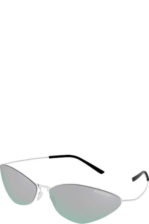 Balenciaga Eyewear Eyewear for Men Balenciaga Eyewear Balenciaga Bb0350s Linea Extreme 004 Silver Sunglasses