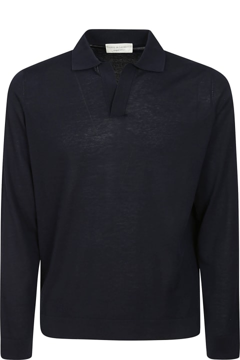 Filippo De Laurentiis Clothing for Men Filippo De Laurentiis Polo Skipper Ls