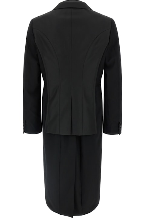 Comme Des Garçons Homme Plus for Women Comme Des Garçons Homme Plus Double Layer Blazer Jacket